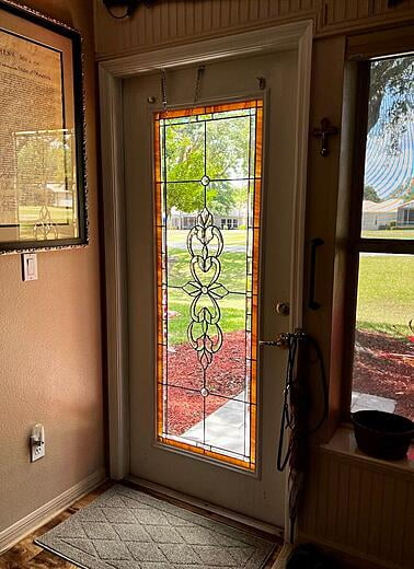 Patio door insert