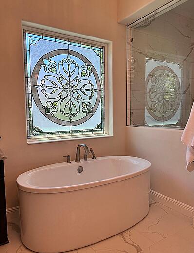 Bathroom window