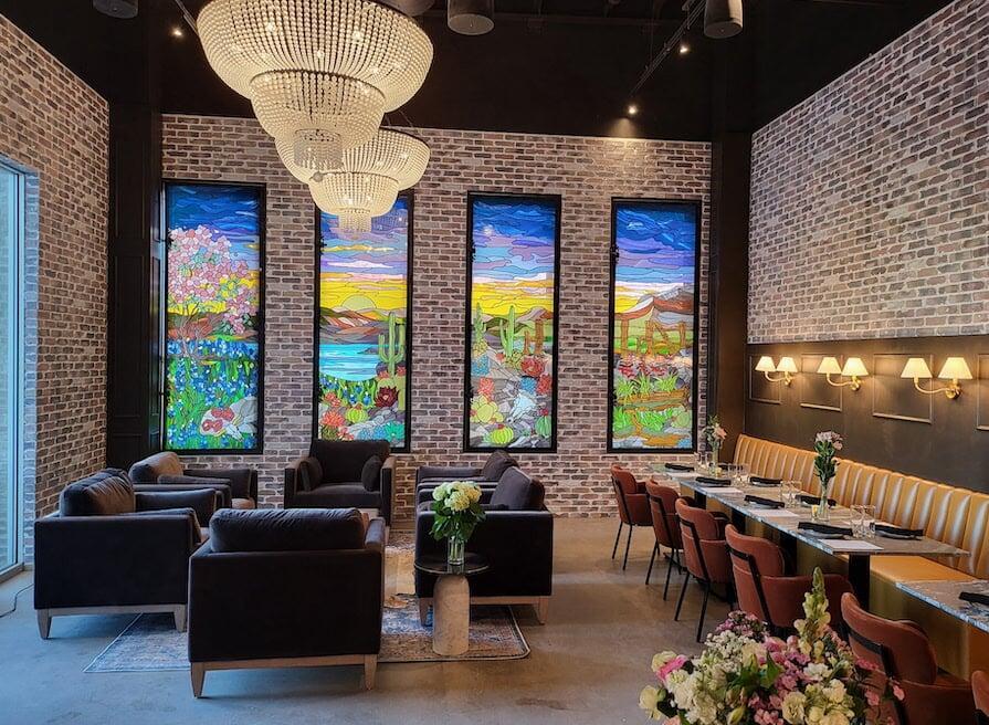 Toyota Music Factory Sunset installation