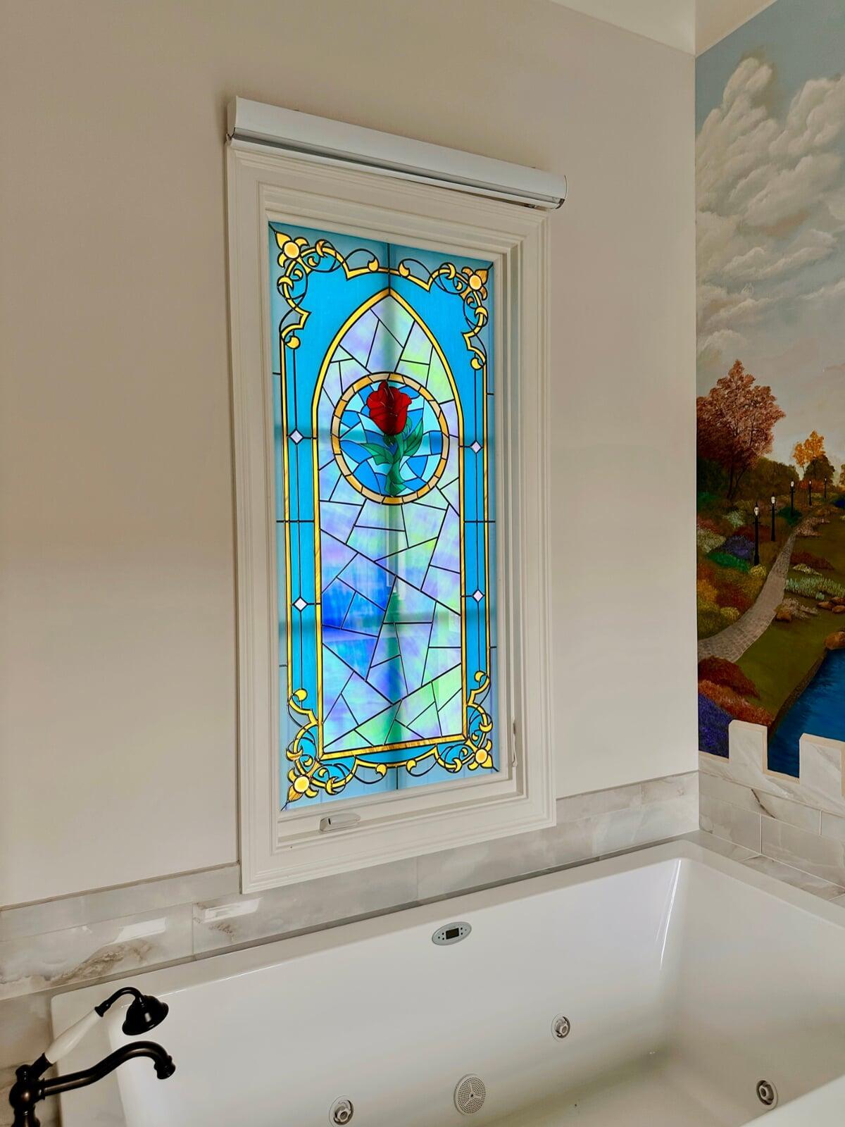 Beauty And The Beast Window