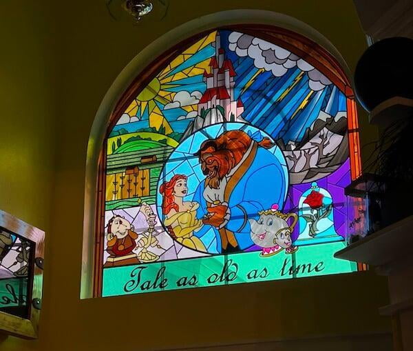 Beauty And The Beast Transom